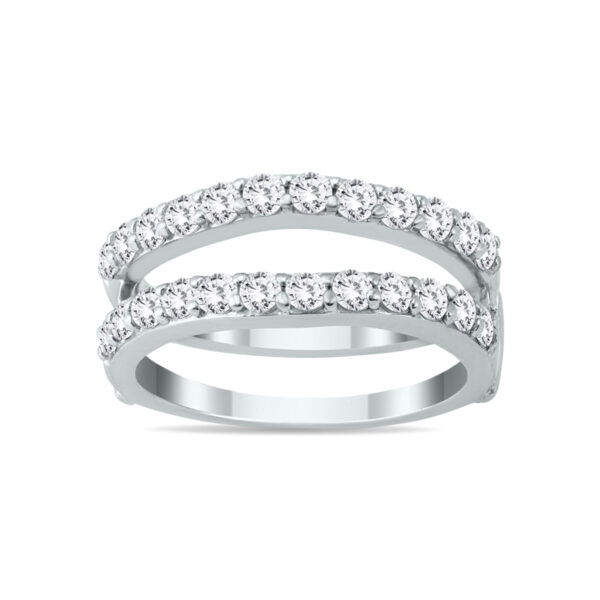 1 Carat TW Diamond Insert Ring in 14K White Gold- RGF57550