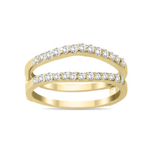 1/2 Carat TW Diamond Insert Ring in 14K Yellow Gold- RGF57846