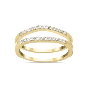 1/4 Carat TW Diamond Insert Ring in 10K Yellow Gold- RGF57847