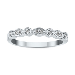 10kt White Gold and Diamond Promise Ring- RGF8151