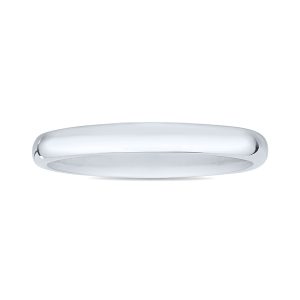 Platinum 2mm Domed Comfort Fit Wedding Band- WBU59232