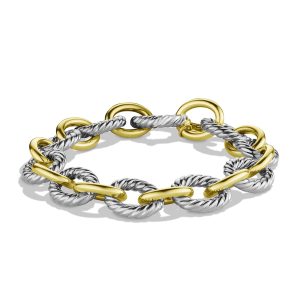 8.25" Large Oval Link Chain Bracelet- sku193740005