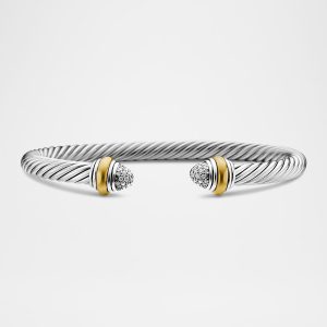 Color Classics Bracelet with Diamonds and Gold, Size L- sku188234464