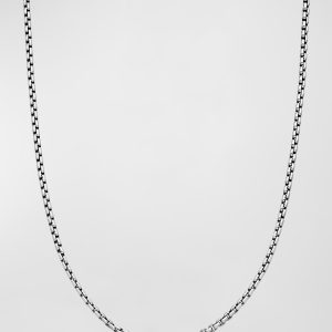 Small Box Chain Necklace- sku155921787
