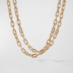18k Madison Bold Chain Link Necklace, 36"L- sku177360080