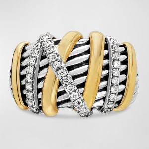 Helena Ring w/ Diamonds & 18k Gold- sku178800460