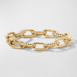 DY Madison Chain Bracelet in 18K Gold, 11mm, Size L- sku201180064