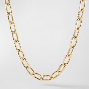 Madison Chain Necklace in 18K Yellow Gold, 18.5"L- sku201180072