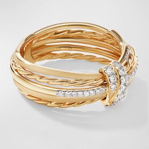 7.5mm Angelica Linear Diamond Ring, Size 6- sku205250020