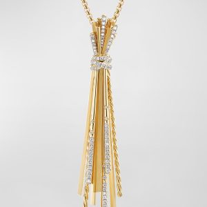 65mm Angelika Y-Slider Necklace with Diamonds, 36"L- sku207030061