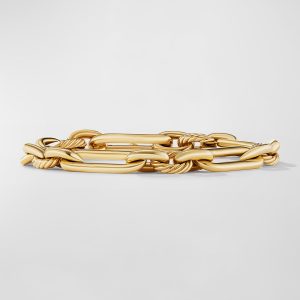 Lexington Chain Bracelet in 18K Gold, 9.8mm, Size M- sku211492192