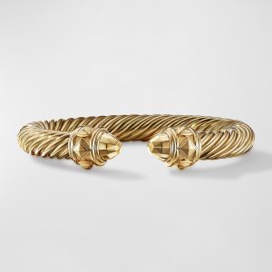 Renaissance Cable Bracelet in 18K Gold, 9mm, Size M- sku210840059