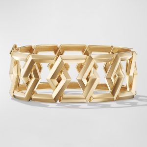 Carlyle Bracelet in 18K Gold, 24mm, Size L- sku215960052
