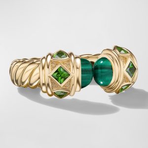 Renaissance Ring with Gemstones in 18K Gold, 6.5mm, Size 7- sku218440127