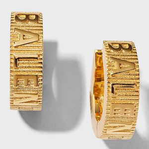 Force Striped Earrings, Gold- sku217540699