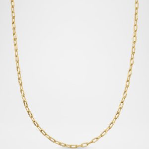 DY Madison Chain Necklace in 18K Gold, 3mm, 16"L- sku223040573