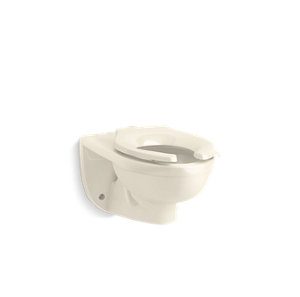 Kingston Ultra Wall-mount top spud flushometer bowl - K-84325-47