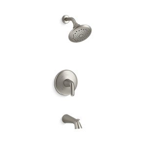 Avail® Rite-Temp® Pressure-balancing bath and shower trim set - K-R33049-4G-BN