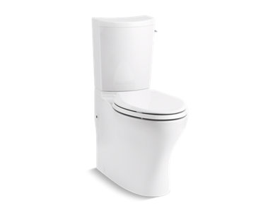 Persuade® Curv Comfort Height® Two-piece elongated dual-flush chair height toilet with right-hand trip lever - K-75790-RA-0
