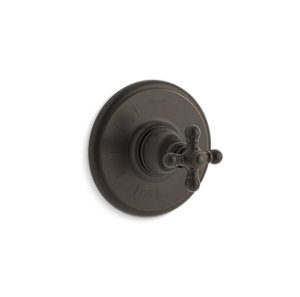 Artifacts® Rite-Temp® valve trim with cross handle - K-TS72767-3-2BZ