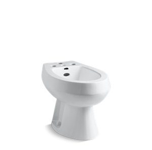San Tropez® Vertical spray bidet with 4 faucet holes - K-4854-0