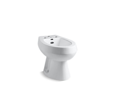 San Tropez® Vertical spray bidet with 4 faucet holes - K-4854-0