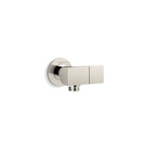 Exhale® Wall-mount handshower holder with supply elbow and check valve - K-98354-SN