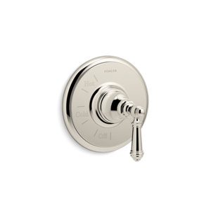 Artifacts® Rite-Temp® valve trim with lever handle - K-TS72767-4-SN