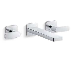 Parallel® Wall-mount bath faucet trim - K-T23491-4-CP