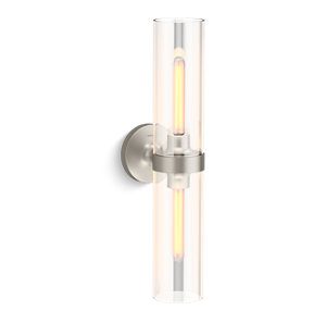 Purist® 22" two-light sconce - K-27263-SC02-BNL