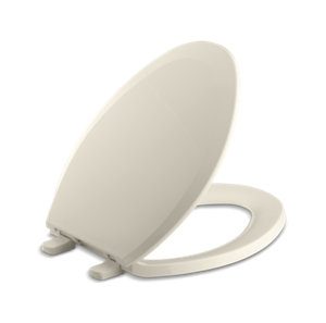 Lustra Quick-Release elongated toilet seat - K-4652-47