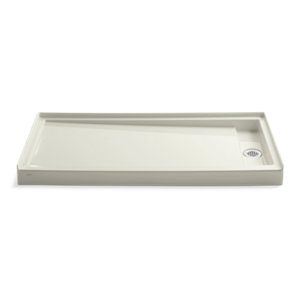 Groove® 60" x 32" single threshold right-hand drain shower base - K-9948-96