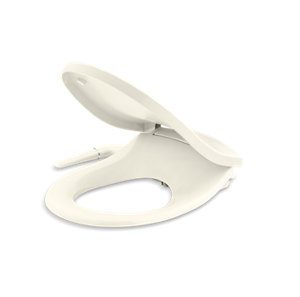 Puretide® Quiet-Close Round-front manual bidet toilet seat - K-76923-96