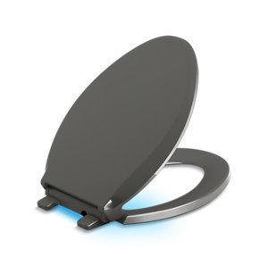 Cachet® Nightlight Quiet-Close elongated toilet seat - K-75796-58