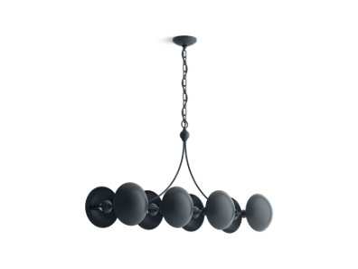 Vorleigh® Eight-light linear chandelier - K-27949-CH08-GNL
