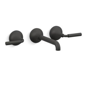 Tone® Wall-mount bathroom sink faucet trim - K-T26439-4-BL