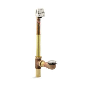 Clearflo 2" adjustable pop-up drain with high volume and tailpiece - K-7167-BN