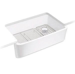 Ironridge® 34" undermount single-bowl farmhouse kitchen sink - K-24268-0