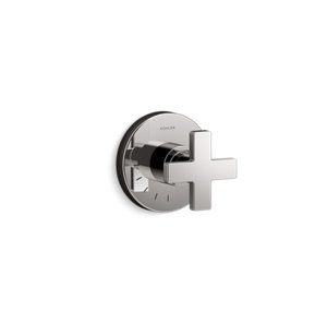 Composed® MasterShower® volume control valve trim with cross handle - K-T73135-3-TT