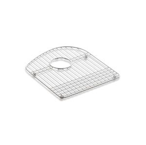Woodfield® 13-3/4 x 15-3/4" stainless steel sink rack, for right bowl - K-6022-ST