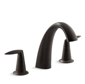 Alteo® Deck-mount bath faucet trim - K-T45115-4-2BZ