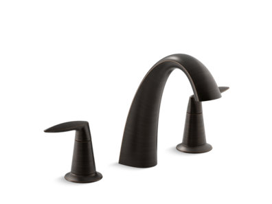 Alteo® Deck-mount bath faucet trim - K-T45115-4-2BZ