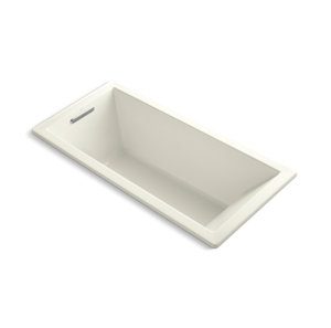 Underscore® Rectangle 66" x 32" drop-in bath - K-1821-96