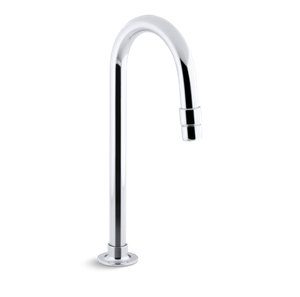 Bathroom sink gooseneck spout with aerator - K-13770-CP