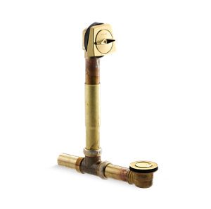 Clearflo 1-1/2" adjustable pop-up drain - K-7160-AF-PB