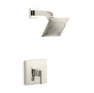 Loure® Rite-Temp® shower trim set, valve not included - K-TS14670-4-SN