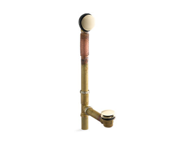 Clearflo Brass toe tap bath drain - K-7259-AF