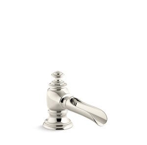 Artifacts® with Flume design Widespread bathroom sink spout - K-72761-SN