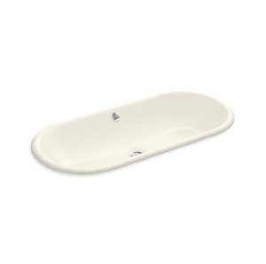 Iron Plains® Capsule Drop-in/undermount bathroom sink - K-20213-96