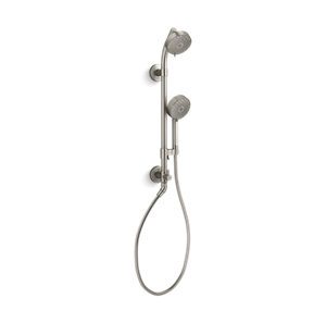 HydroRail®-S shower column kit with Awaken®, 1.75 gpm - K-76471-G-BN